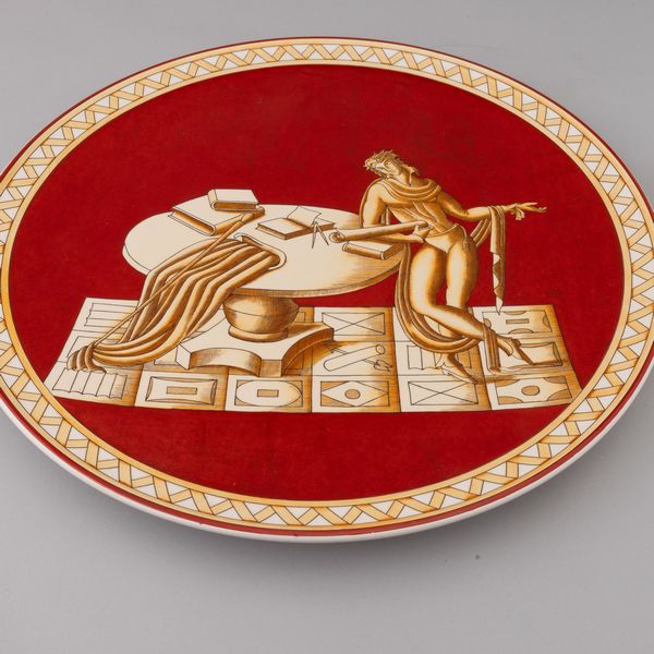 GIO PONTI : Richard Ginori, Sesto Fiorentino 1990 ca L'Architetto  - Asta Ceramiche Italiane ed Europee del '900 - Associazione Nazionale - Case d'Asta italiane