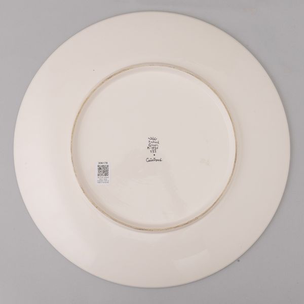 GIO PONTI : Richard Ginori, Sesto Fiorentino 1990 ca L'Architetto  - Asta Ceramiche Italiane ed Europee del '900 - Associazione Nazionale - Case d'Asta italiane