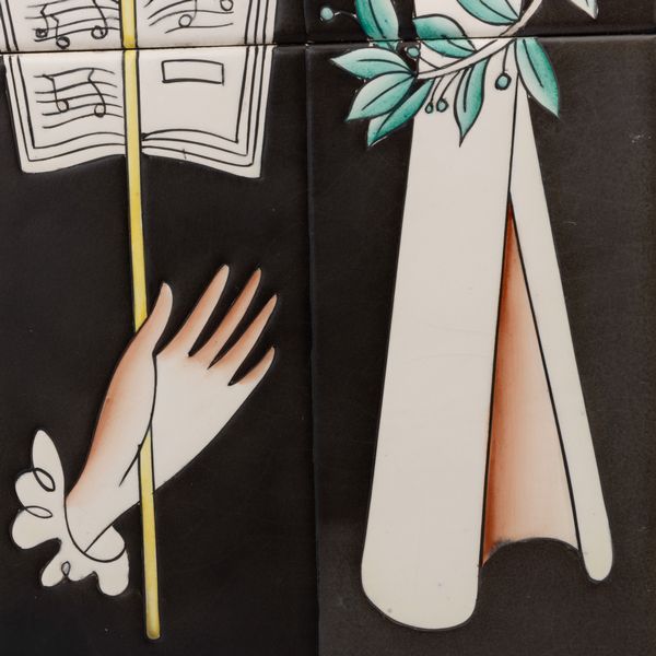 Giovanni Gariboldi : Richard Ginori, San Cristoforo, Milano 1950 ca  - Asta Ceramiche Italiane ed Europee del '900 - Associazione Nazionale - Case d'Asta italiane