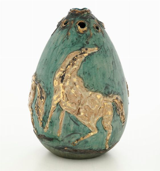 Umberto Ghersi : Manifattura CEAS, Albisola 1950 ca  - Asta Ceramiche Italiane ed Europee del '900 - Associazione Nazionale - Case d'Asta italiane