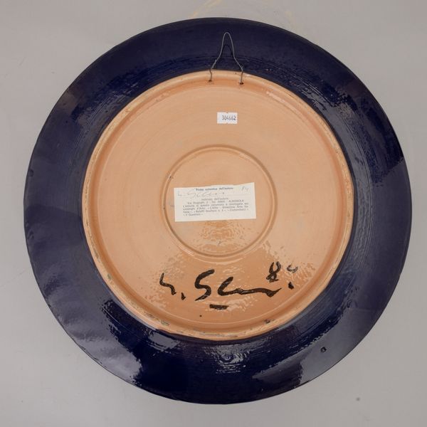 Umberto Ghersi : Albisola 1980 ca  - Asta Ceramiche Italiane ed Europee del '900 - Associazione Nazionale - Case d'Asta italiane