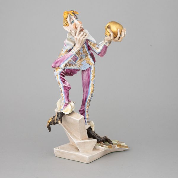 Silvio Righetto : Cacciapuoti 1960 ca Amleto  - Asta Ceramiche Italiane ed Europee del '900 - Associazione Nazionale - Case d'Asta italiane