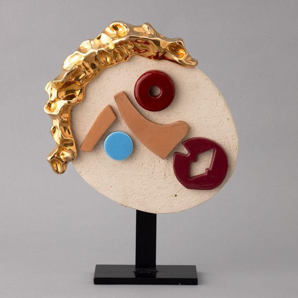 ENRICO BAJ : Bottega Gatti, Faenza 1992  - Asta Ceramiche Italiane ed Europee del '900 - Associazione Nazionale - Case d'Asta italiane