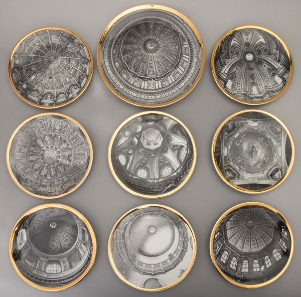 Piero Fornasetti : Milano 1960 ca  - Asta Ceramiche Italiane ed Europee del '900 - Associazione Nazionale - Case d'Asta italiane