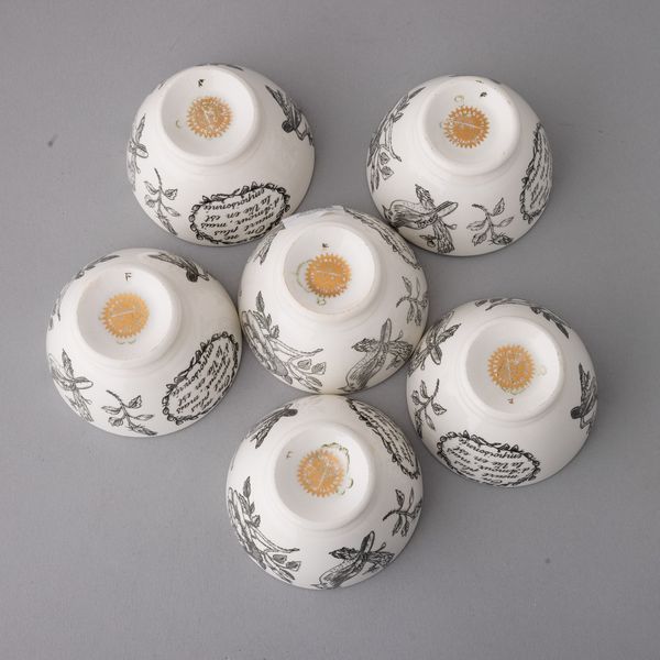 Piero Fornasetti : Milano 1950 ca  - Asta Ceramiche Italiane ed Europee del '900 - Associazione Nazionale - Case d'Asta italiane