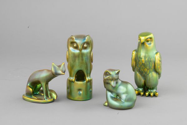 Zsolnay, Ungheria secolo XX  - Asta Ceramiche Italiane ed Europee del '900 - Associazione Nazionale - Case d'Asta italiane