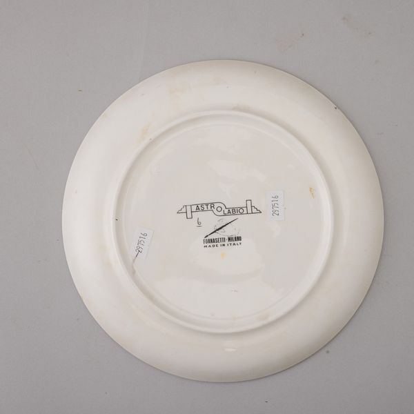 Piero Fornasetti : Milano 1960 ca  - Asta Ceramiche Italiane ed Europee del '900 - Associazione Nazionale - Case d'Asta italiane