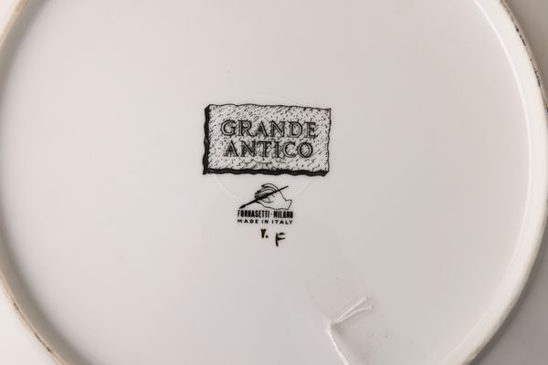 Piero Fornasetti, Milano 1960 ca  - Asta Ceramiche Italiane ed Europee del '900 - Associazione Nazionale - Case d'Asta italiane