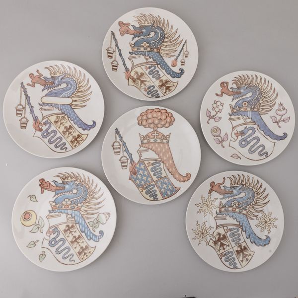 Piero Fornasetti : Milano 1970 ca  - Asta Ceramiche Italiane ed Europee del '900 - Associazione Nazionale - Case d'Asta italiane