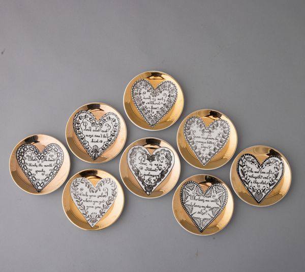 Piero Fornasetti : Milano 1950 ca  - Asta Ceramiche Italiane ed Europee del '900 - Associazione Nazionale - Case d'Asta italiane