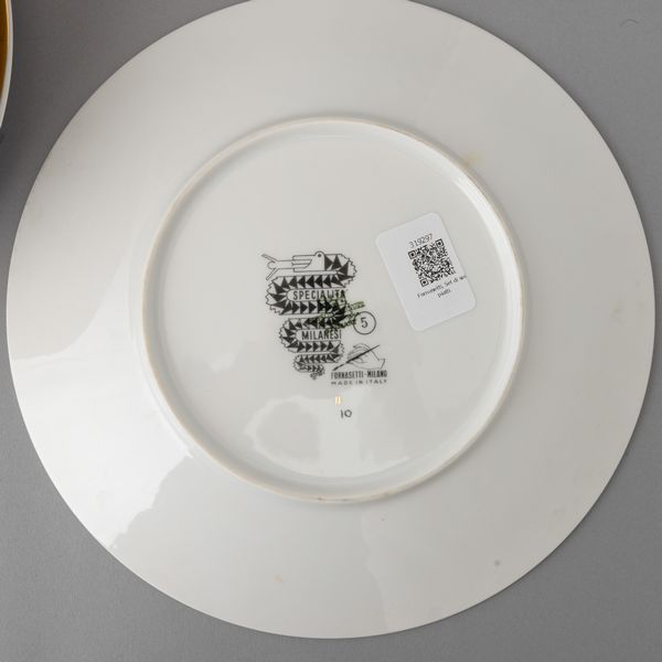 Piero Fornasetti : Milano 1950 ca  - Asta Ceramiche Italiane ed Europee del '900 - Associazione Nazionale - Case d'Asta italiane