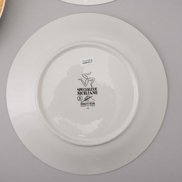 Piero Fornasetti : Milano 1960 ca  - Asta Ceramiche Italiane ed Europee del '900 - Associazione Nazionale - Case d'Asta italiane