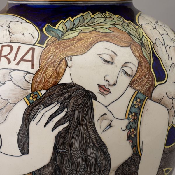 Arte Ceramica Italiana La Colonnata, Sesto Fiorentino, 1900 ca  - Asta Ceramiche Italiane ed Europee del '900 - Associazione Nazionale - Case d'Asta italiane