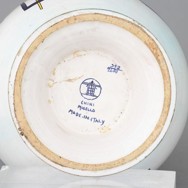 Manifattura Chini, Mugello 1930 ca  - Asta Ceramiche Italiane ed Europee del '900 - Associazione Nazionale - Case d'Asta italiane