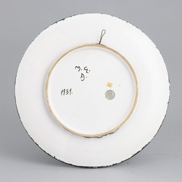 Alfredo Gaudenzi : M.G.A., Albisola 1931  - Asta Ceramiche Italiane ed Europee del '900 - Associazione Nazionale - Case d'Asta italiane