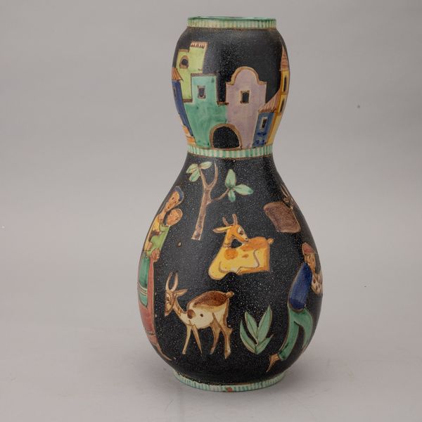 Vincenzo Pinto : Vietri sul Mare 1950 ca  - Asta Ceramiche Italiane ed Europee del '900 - Associazione Nazionale - Case d'Asta italiane