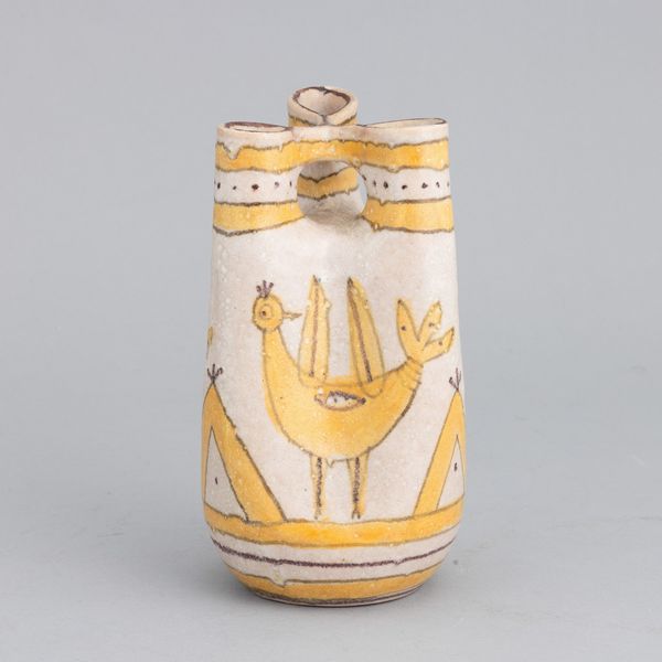 GUIDO GAMBONE : 1950 ca  - Asta Ceramiche Italiane ed Europee del '900 - Associazione Nazionale - Case d'Asta italiane