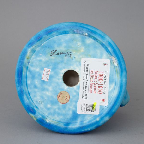 Sandro Vacchetti : Lenci, Torino 1937  - Asta Ceramiche Italiane ed Europee del '900 - Associazione Nazionale - Case d'Asta italiane