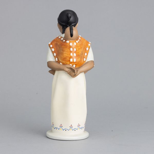 Lenci, Torino 1940 ca Maternit� indiana  - Asta Ceramiche Italiane ed Europee del '900 - Associazione Nazionale - Case d'Asta italiane