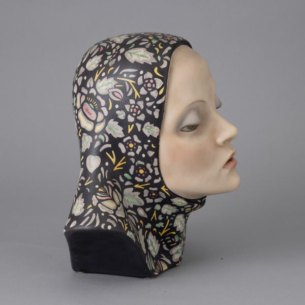 Helen König Scavini : Lenci, Torino 1930 ca Sofferenza  - Asta Ceramiche Italiane ed Europee del '900 - Associazione Nazionale - Case d'Asta italiane