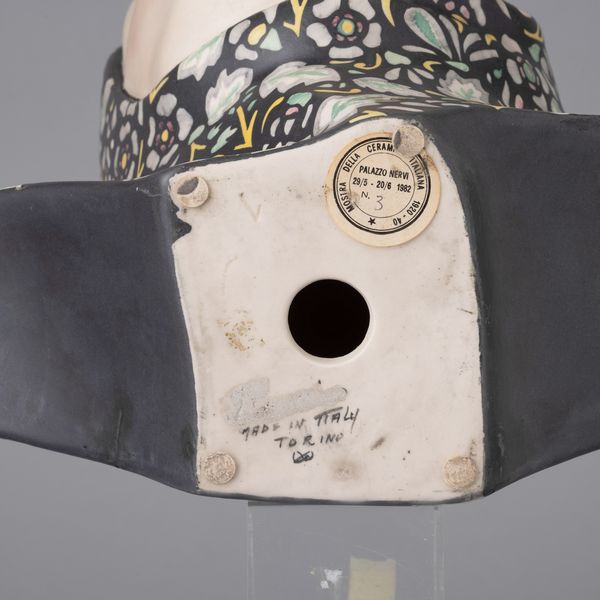 Helen König Scavini : Lenci, Torino 1930 ca Sofferenza  - Asta Ceramiche Italiane ed Europee del '900 - Associazione Nazionale - Case d'Asta italiane