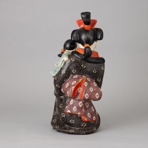 Lenci, Torino 1940 ca Maternit giapponese  - Asta Ceramiche Italiane ed Europee del '900 - Associazione Nazionale - Case d'Asta italiane