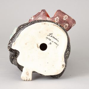 Lenci, Torino 1940 ca Maternit giapponese  - Asta Ceramiche Italiane ed Europee del '900 - Associazione Nazionale - Case d'Asta italiane