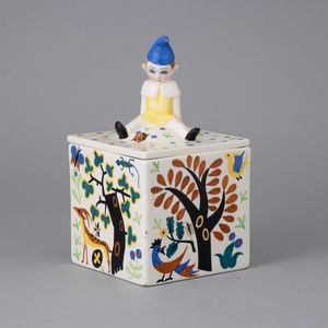 Gigi Chessa - Lenci, Torino 1930 ca Scatola - bosco