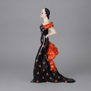 Sandro Vacchetti : Essevi, Torino 1940 ca La Sfinge moderna  - Asta Ceramiche Italiane ed Europee del '900 - Associazione Nazionale - Case d'Asta italiane