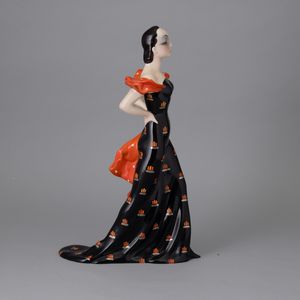 Sandro Vacchetti : Essevi, Torino 1940 ca La Sfinge moderna  - Asta Ceramiche Italiane ed Europee del '900 - Associazione Nazionale - Case d'Asta italiane