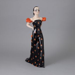 Sandro Vacchetti : Essevi, Torino 1940 ca La Sfinge moderna  - Asta Ceramiche Italiane ed Europee del '900 - Associazione Nazionale - Case d'Asta italiane