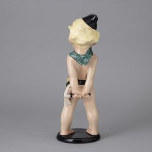 Essevi, Torino 1936 Il Piccolo Balilla  - Asta Ceramiche Italiane ed Europee del '900 - Associazione Nazionale - Case d'Asta italiane