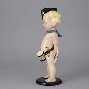 Essevi, Torino 1936 Il Piccolo Balilla  - Asta Ceramiche Italiane ed Europee del '900 - Associazione Nazionale - Case d'Asta italiane