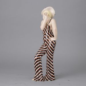 Sandro Vacchetti : Essevi, Torino 1930 ca Pigiama  - Asta Ceramiche Italiane ed Europee del '900 - Associazione Nazionale - Case d'Asta italiane