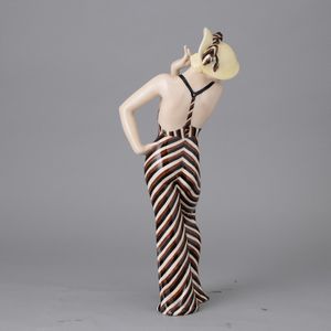 Sandro Vacchetti : Essevi, Torino 1930 ca Pigiama  - Asta Ceramiche Italiane ed Europee del '900 - Associazione Nazionale - Case d'Asta italiane