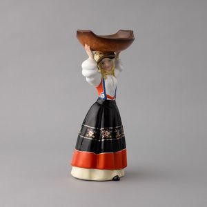 C.I.A. Manna, Torino 1950 ca Frutto Sardo  - Asta Ceramiche Italiane ed Europee del '900 - Associazione Nazionale - Case d'Asta italiane