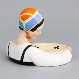 C.I.A. Manna, Torino 1940 ca Fiore di Desulo  - Asta Ceramiche Italiane ed Europee del '900 - Associazione Nazionale - Case d'Asta italiane