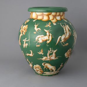 GIO PONTI : Richard Ginori, Pittoria di Doccia, Sesto Fiorentino 1928 ca  - Asta Ceramiche Italiane ed Europee del '900 - Associazione Nazionale - Case d'Asta italiane