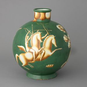 GIO PONTI - Richard Ginori, Pittoria di Doccia, Sesto Fiorentino 1928 ca LAmazzone col corno