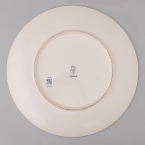 GIO PONTI : Richard Ginori, Sesto Fiorentino 1990 ca L'Architetto  - Asta Ceramiche Italiane ed Europee del '900 - Associazione Nazionale - Case d'Asta italiane