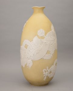 Giovanni Gariboldi : Richard Ginori, San Cristoforo, Milano 1940 ca  - Asta Ceramiche Italiane ed Europee del '900 - Associazione Nazionale - Case d'Asta italiane