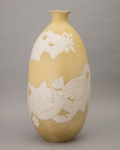 Giovanni Gariboldi : Richard Ginori, San Cristoforo, Milano 1940 ca  - Asta Ceramiche Italiane ed Europee del '900 - Associazione Nazionale - Case d'Asta italiane