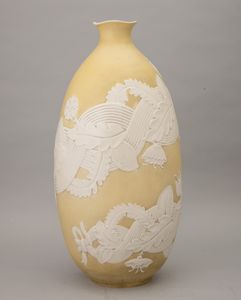 Giovanni Gariboldi : Richard Ginori, San Cristoforo, Milano 1940 ca  - Asta Ceramiche Italiane ed Europee del '900 - Associazione Nazionale - Case d'Asta italiane