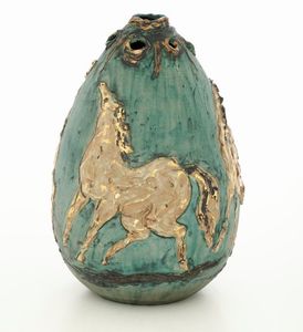 Umberto Ghersi : Manifattura CEAS, Albisola 1950 ca  - Asta Ceramiche Italiane ed Europee del '900 - Associazione Nazionale - Case d'Asta italiane