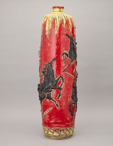 Umberto Ghersi : Albisola 1960 ca  - Asta Ceramiche Italiane ed Europee del '900 - Associazione Nazionale - Case d'Asta italiane