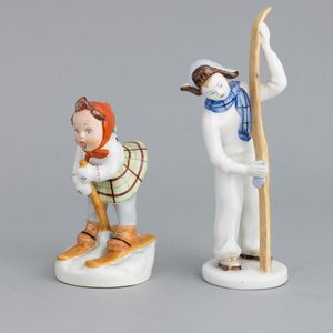 Royal Dux, Boemia e URSS 1930 ca  - Asta Ceramiche Italiane ed Europee del '900 - Associazione Nazionale - Case d'Asta italiane