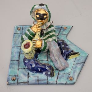 Otello Rosa : San Polo, Venezia 1950 ca  - Asta Ceramiche Italiane ed Europee del '900 - Associazione Nazionale - Case d'Asta italiane