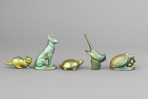 Zsolnay, Ungheria secolo XX  - Asta Ceramiche Italiane ed Europee del '900 - Associazione Nazionale - Case d'Asta italiane