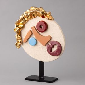 ENRICO BAJ : Bottega Gatti, Faenza 1992  - Asta Ceramiche Italiane ed Europee del '900 - Associazione Nazionale - Case d'Asta italiane