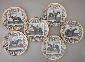 Piero Fornasetti : Milano 1950 ca  - Asta Ceramiche Italiane ed Europee del '900 - Associazione Nazionale - Case d'Asta italiane